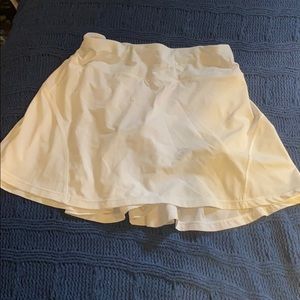 Lululemon white skirt